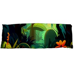 Jungle Rainforest Tropical Forest Body Pillow Case (dakimakura) by Ravend