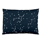 Constellation Stars Art Pattern Design Wallpaper Pillow Case (Two Sides) Front