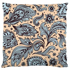 Texture Ornament Paisley Large Cushion Case (one Side)