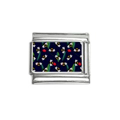 Art Floral Design Pattern Floral Pattern Italian Charm (9mm)