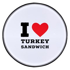 I Love Turkey Sandwich Wireless Fast Charger(black) by ilovewhateva