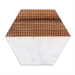 Pattern 98 Marble Wood Coaster (hexagon) 