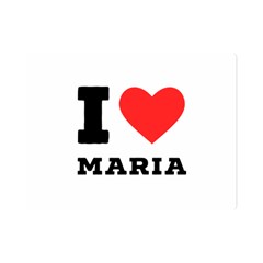 I Love Maria One Side Premium Plush Fleece Blanket (mini) by ilovewhateva