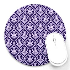 Pattern 247 Round Mousepad by GardenOfOphir