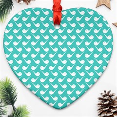 Pattern 280 Heart Ornament (two Sides) by GardenOfOphir