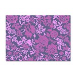 Background Pattern Flower Texture Sticker A4 (10 pack) Front