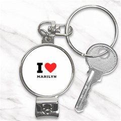 I Love Marilyn Nail Clippers Key Chain by ilovewhateva