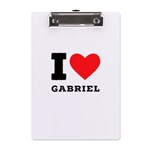 I love gabriel A5 Acrylic Clipboard Front