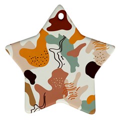 Shapes Pattern Star Ornament (two Sides) by BlackRoseStore