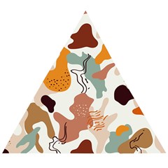 Shapes Pattern Wooden Puzzle Triangle by BlackRoseStore