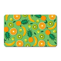 Fruit Tropical Pattern Design Art Magnet (rectangular) by danenraven