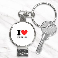 I Love Patrick  Nail Clippers Key Chain by ilovewhateva