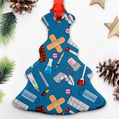 Medicine Pattern Ornament (christmas Tree)  by SychEva