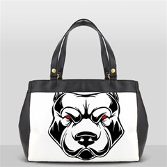 Dog Animal Mammal Bulldog Pet Oversize Office Handbag by Semog4