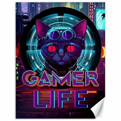 Gamer Life Canvas 18  X 24  by minxprints