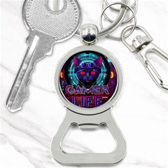 Gamer Life Bottle Opener Key Chain by minxprints