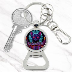 Gamer Life Bottle Opener Key Chain by minxprints