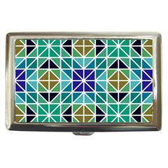 Mosaic-triangle-symmetry- Cigarette Money Case by Semog4