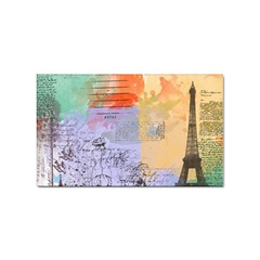 Scrapbook Paris Vintage France Sticker Rectangular (10 Pack) by Salman4z