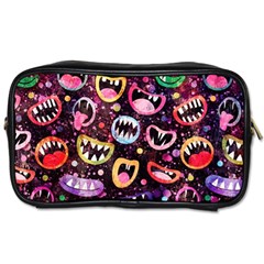 Funny Monster Mouths Toiletries Bag (two Sides) by Salman4z