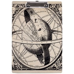 Vintage Planet A4 Acrylic Clipboard by ConteMonfrey