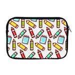 Seamless Pixel Art Pattern Apple MacBook Pro 17  Zipper Case Front