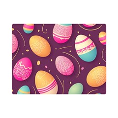 Easter Eggs Egg Premium Plush Fleece Blanket (mini) by Ravend