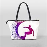 Wave Surfer Surfing Sport Athlete Water Sea Classic Shoulder Handbag Back