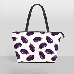 Eggplant Classic Shoulder Handbag by SychEva