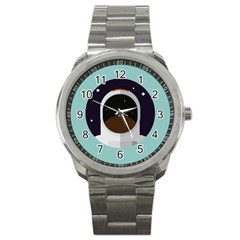 Astronaut Space Astronomy Universe Sport Metal Watch by Salman4z