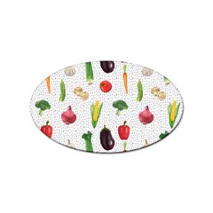 Vegetable Sticker Oval (10 Pack) by SychEva