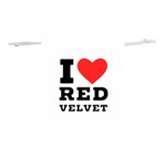 I love red velvet Lightweight Drawstring Pouch (M) Front