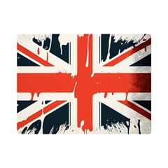 Union Jack England Uk United Kingdom London Premium Plush Fleece Blanket (mini) by Ravend