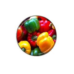 Colorful Capsicum Hat Clip Ball Marker (10 Pack) by Sparkle