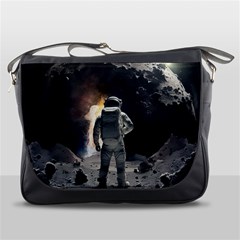 Astronaut Space Walk Messenger Bag by danenraven