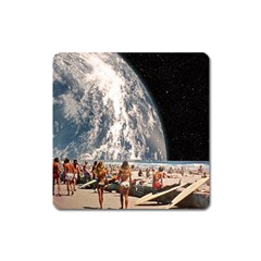 Astronomical Summer View Square Magnet by Jack14