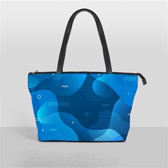 Abstract-classic-blue-background Classic Shoulder Handbag by Salman4z