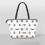 Insects-icons-square-seamless-pattern Classic Shoulder Handbag Back