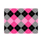 Seamless-argyle-pattern Premium Plush Fleece Blanket (Mini) 35 x27  Blanket Front