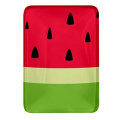 Watermelon Fruit Food Healthy Vitamins Nutrition Rectangular Glass Fridge Magnet (4 Pack) by pakminggu