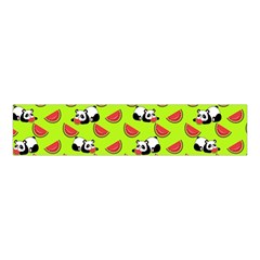 Watermelon Panda Background Wallpaper Velvet Scrunchie by pakminggu