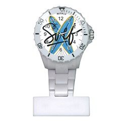 Wave Surfing Surfboard Surfing Plastic Nurses Watch by pakminggu