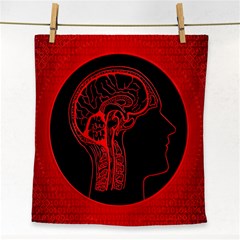 Artificial Intelligence Brain Think Face Towel by pakminggu