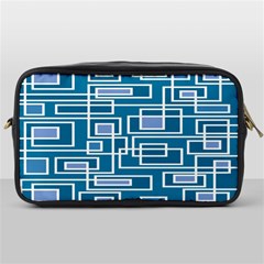 Geometric Rectangle Shape Linear Toiletries Bag (one Side) by danenraven