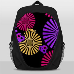 Seamless Halloween Day Of The Dead Backpack Bag by danenraven