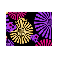 Seamless Halloween Day Of The Dead Premium Plush Fleece Blanket (mini) by danenraven