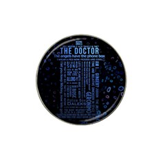 Doctor Who Tardis Hat Clip Ball Marker (10 Pack) by Mog4mog4