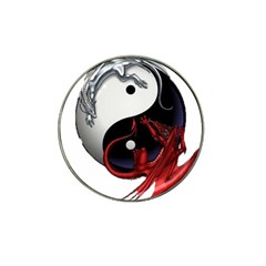 Yin And Yang Chinese Dragon Hat Clip Ball Marker by Mog4mog4