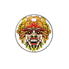 Bali Barong Mask Euclidean Vector Chiefs Face Hat Clip Ball Marker by Mog4mog4