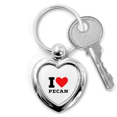 I Love Pecan Key Chain (heart) by ilovewhateva